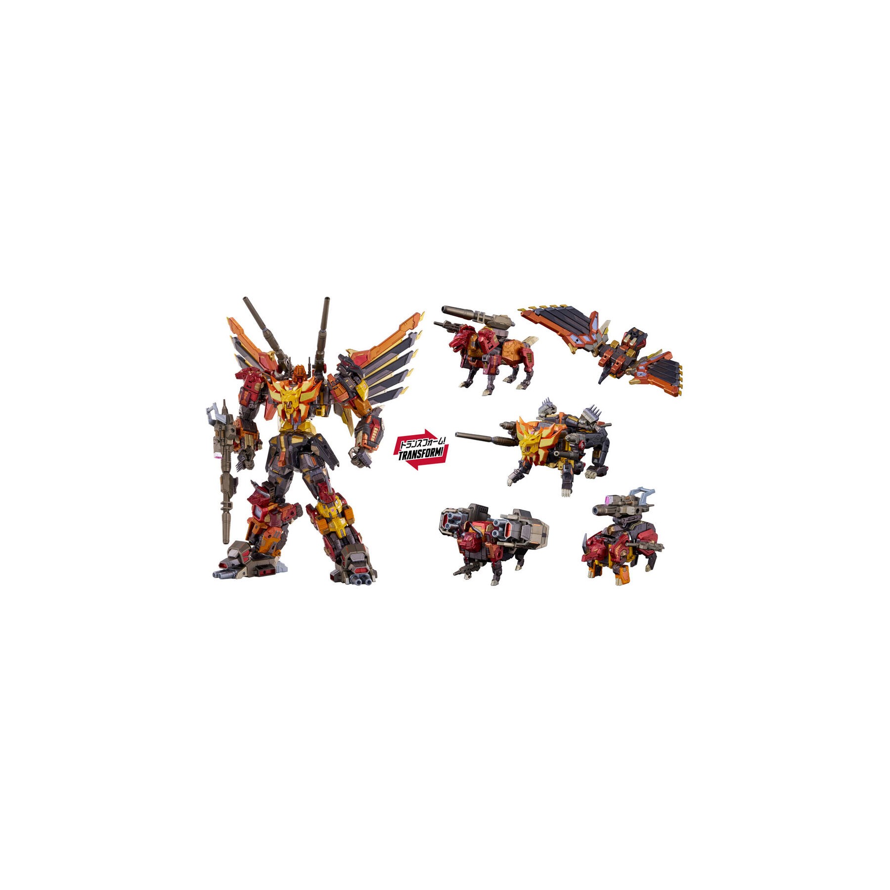 Figura AM-T02 Predaking Transformers 30cm