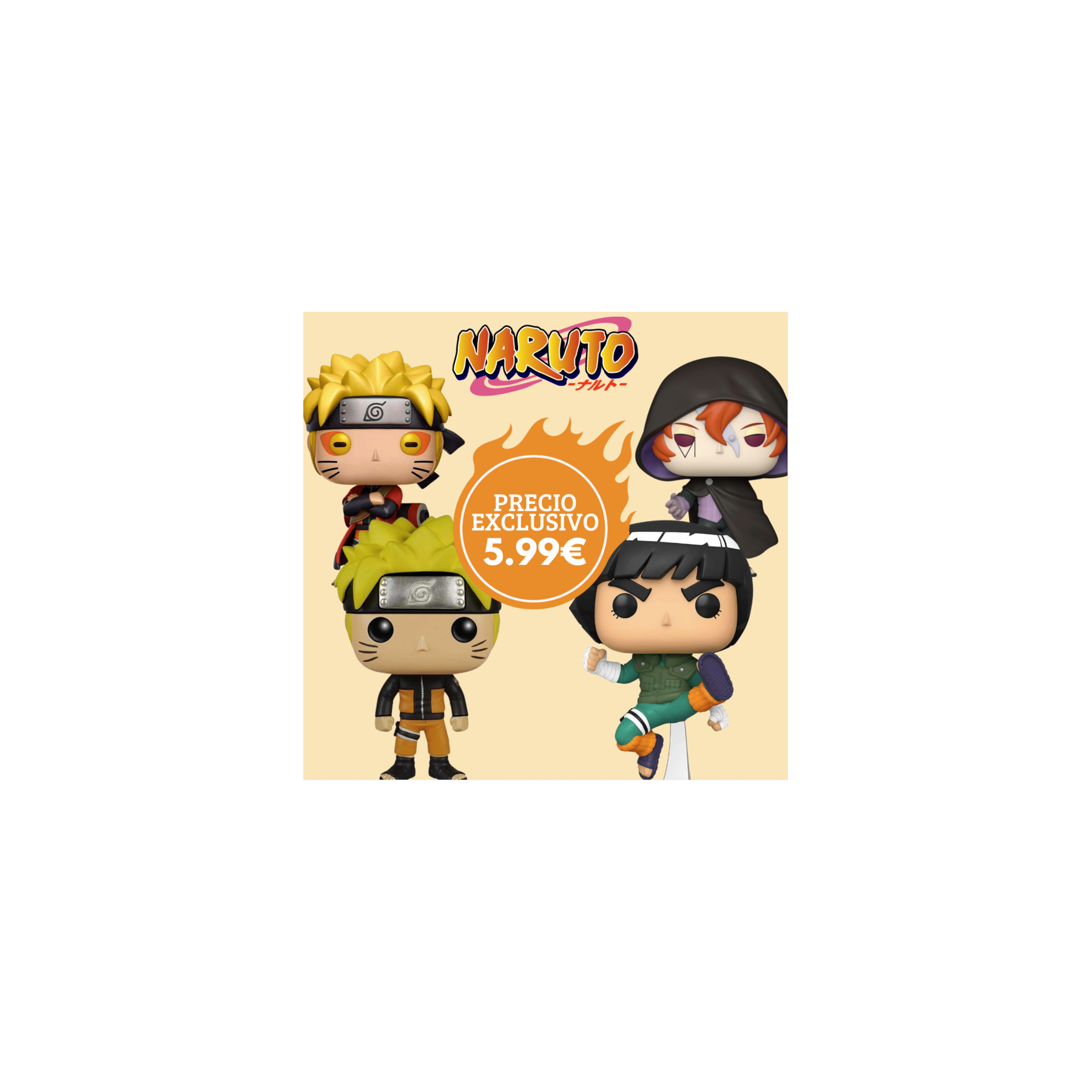 Pack oferta Funko POP Naruto