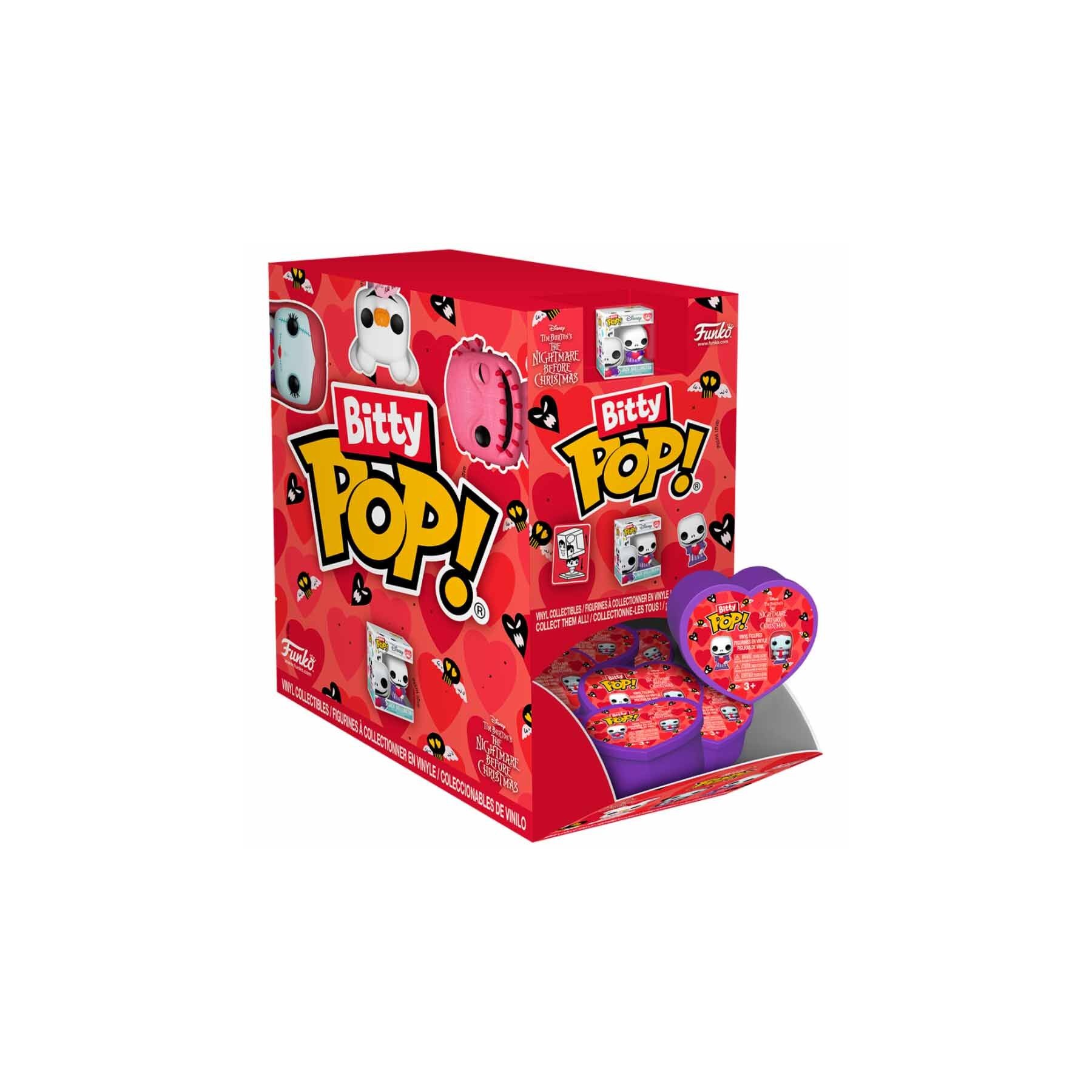 Figura Mystery Bitty POP Disney Pesadilla Antes de Navidad San Valentin