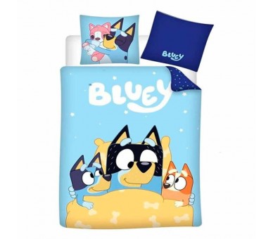 Funda nordica Bluey cama 90cm algodon