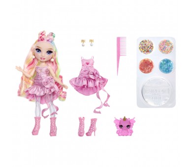Muñeca Bella Feature Fantasy Rainbow Shimmers Rainbow High