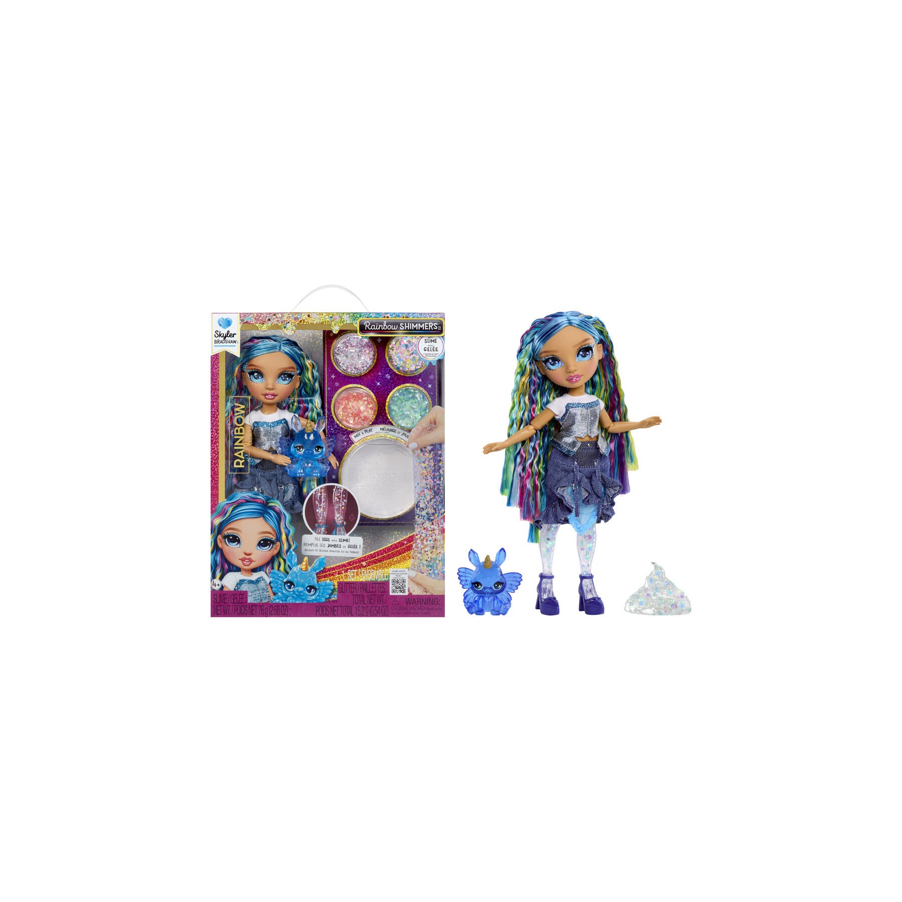Muñeca Skyler Feature Fantasy Rainbow Shimmers Rainbow High