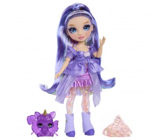 Muñeca Violet Feature Fantasy Rainbow Shimmers Rainbow High