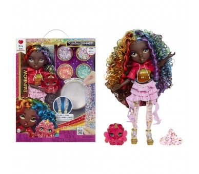 Muñeca Iris Feature Fantasy Rainbow Shimmers Rainbow High