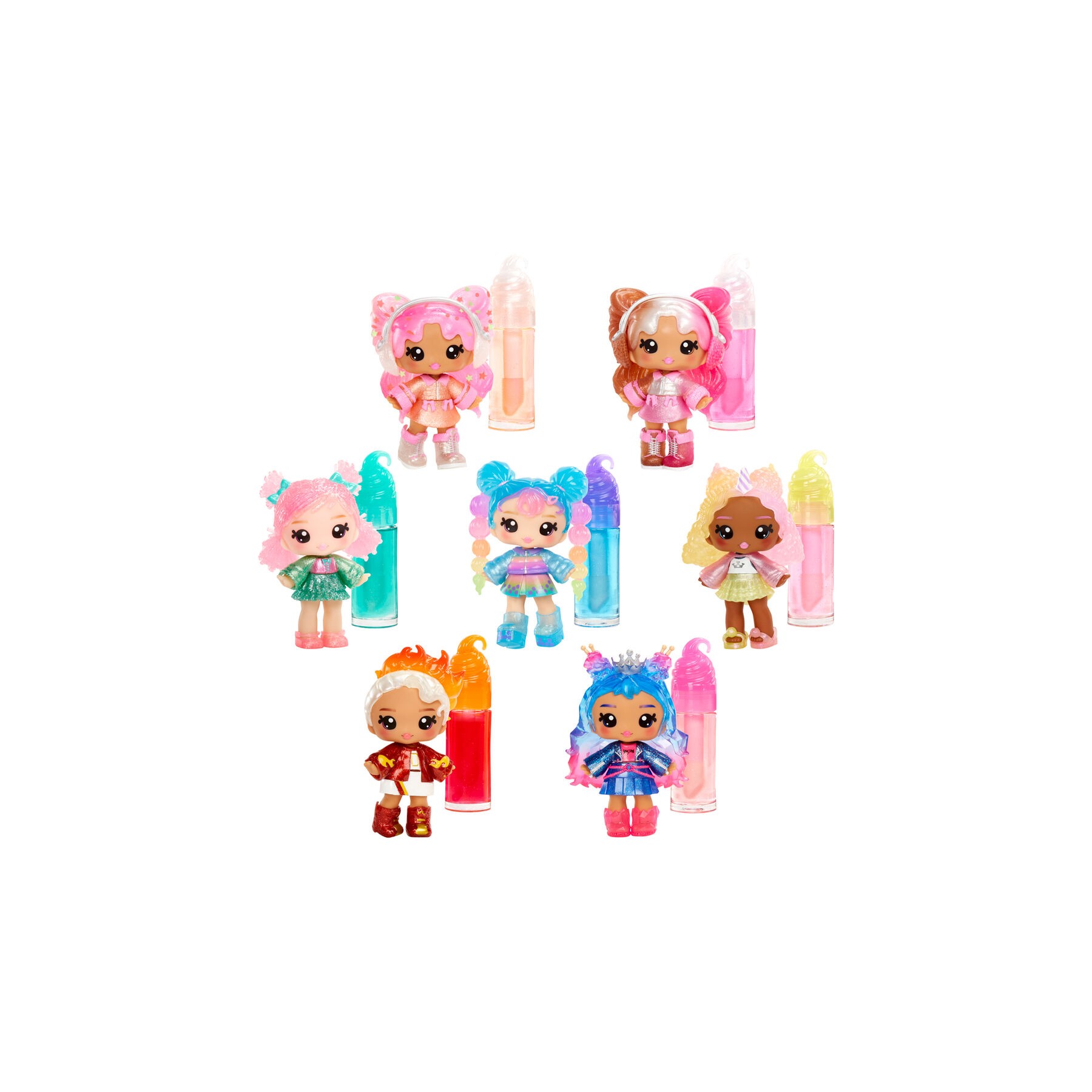 Muñeca Mini + brillo de labios Yummiland series 2 surtido