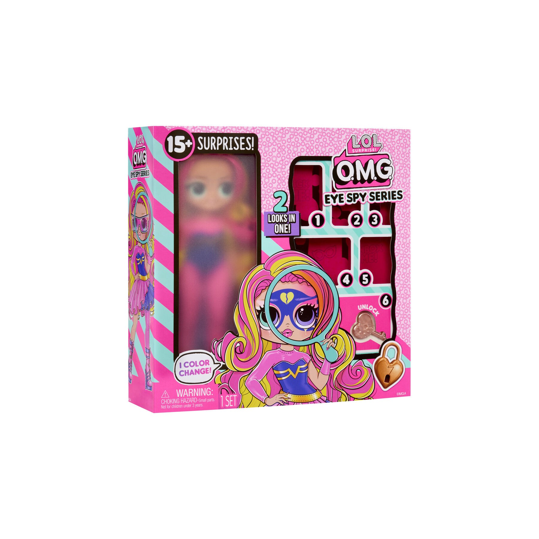 Muñeca Superheroina OMG Eye Spy L.O.L. Surprise