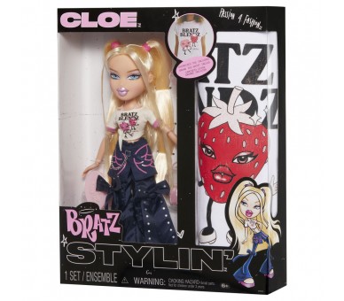 Muñeca Cloe Stylin + Camiseta Bratz