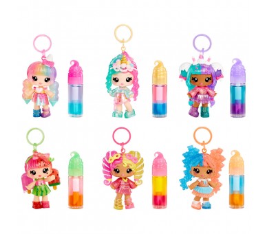 Muñeca Mini + brillo de labios Combo Sabor Misterioso Yummiland surtido