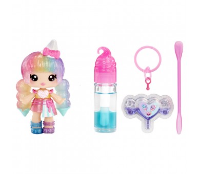 Muñeca Mini + brillo de labios Combo Sabor Misterioso Yummiland surtido