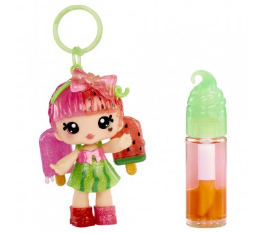Muñeca Mini + brillo de labios Combo Sabor Misterioso Yummiland surtido
