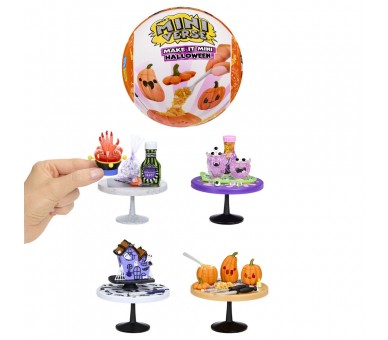 Capsula sorpresa Miniverse Make it Mini Halloween Beetlejuice surtido