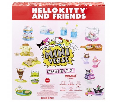 Capsula sorpresa Miniverse Make It Mini Hello Kitty series 2 surtido
