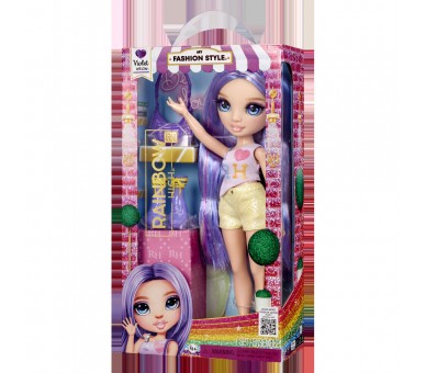 Muñeca Violet My Fashion Style Rainbow High
