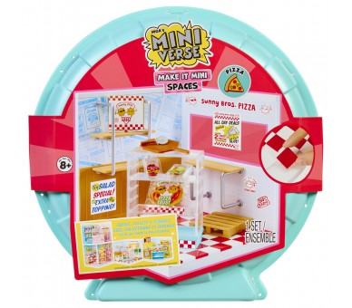 Playset Miniverse Make It Mini Spaces Pizzeria