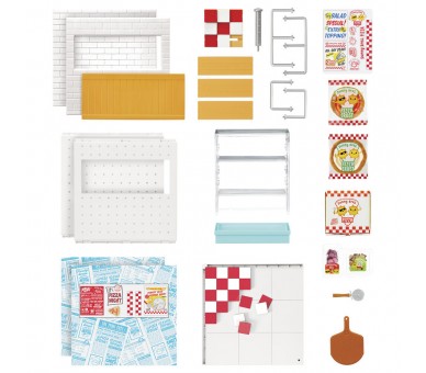 Playset Miniverse Make It Mini Spaces Pizzeria