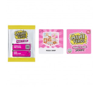 Playset Miniverse Make It Mini Spaces Pizzeria