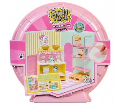 Playset Miniverse Make It Mini Spaces Heladeria