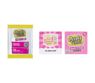 Playset Miniverse Make It Mini Spaces Heladeria