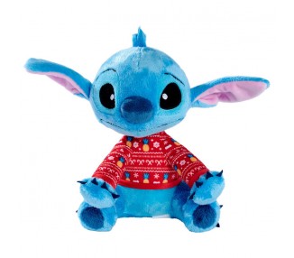 Peluche Stitch Navidad Disney 25cm