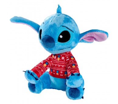 Peluche Stitch Navidad Disney 25cm
