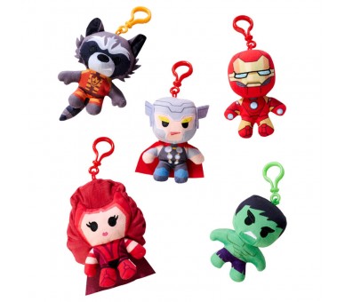 Llavero peluche Marvel 10cm surtido