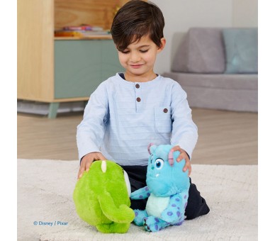 Peluche Mike Wazowski Monstruos S.A. Flufflets Disney Pixar 25cm
