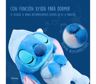 Peluche Stitch Dormilon Disney 31cm sonido