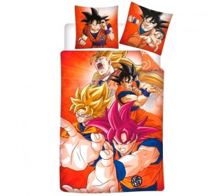 Funda nordica Dragon Ball cama 90cm microfibra