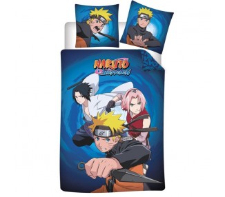 Funda nordica Naruto Shippuden cama 90 algodon