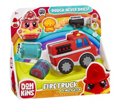 Set Camion Bomberos + Bombero DohKins