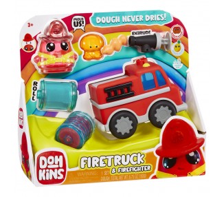 Set Camion Bomberos + Bombero DohKins