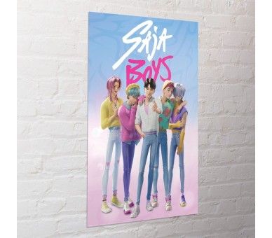 Poster Saja Boys KPOP Demon Hunters