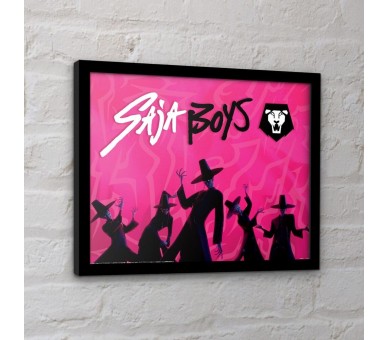 Cuadro Saja Boys KPOP Demon Hunters