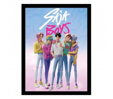 Cuadro Saja Boys KPOP Demon Hunters