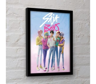 Cuadro Saja Boys KPOP Demon Hunters