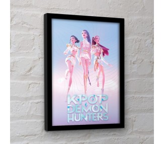 Cuadro KPOP Demon Hunters