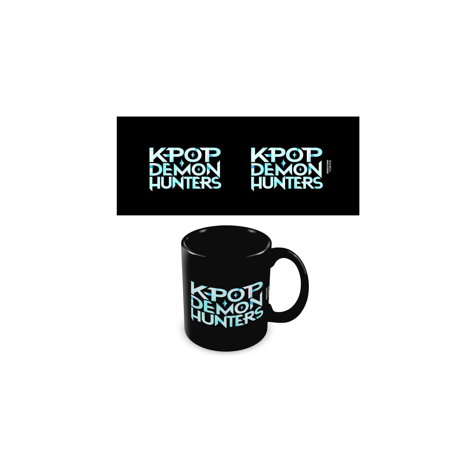 Taza Logo KPOP Demon Hunters 325ml