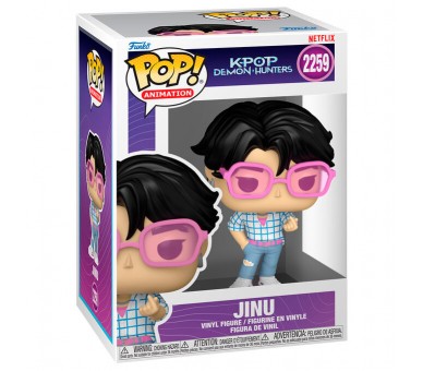 Figura POP Kpop Demon Hunters Jinu 5 + 1 Chase