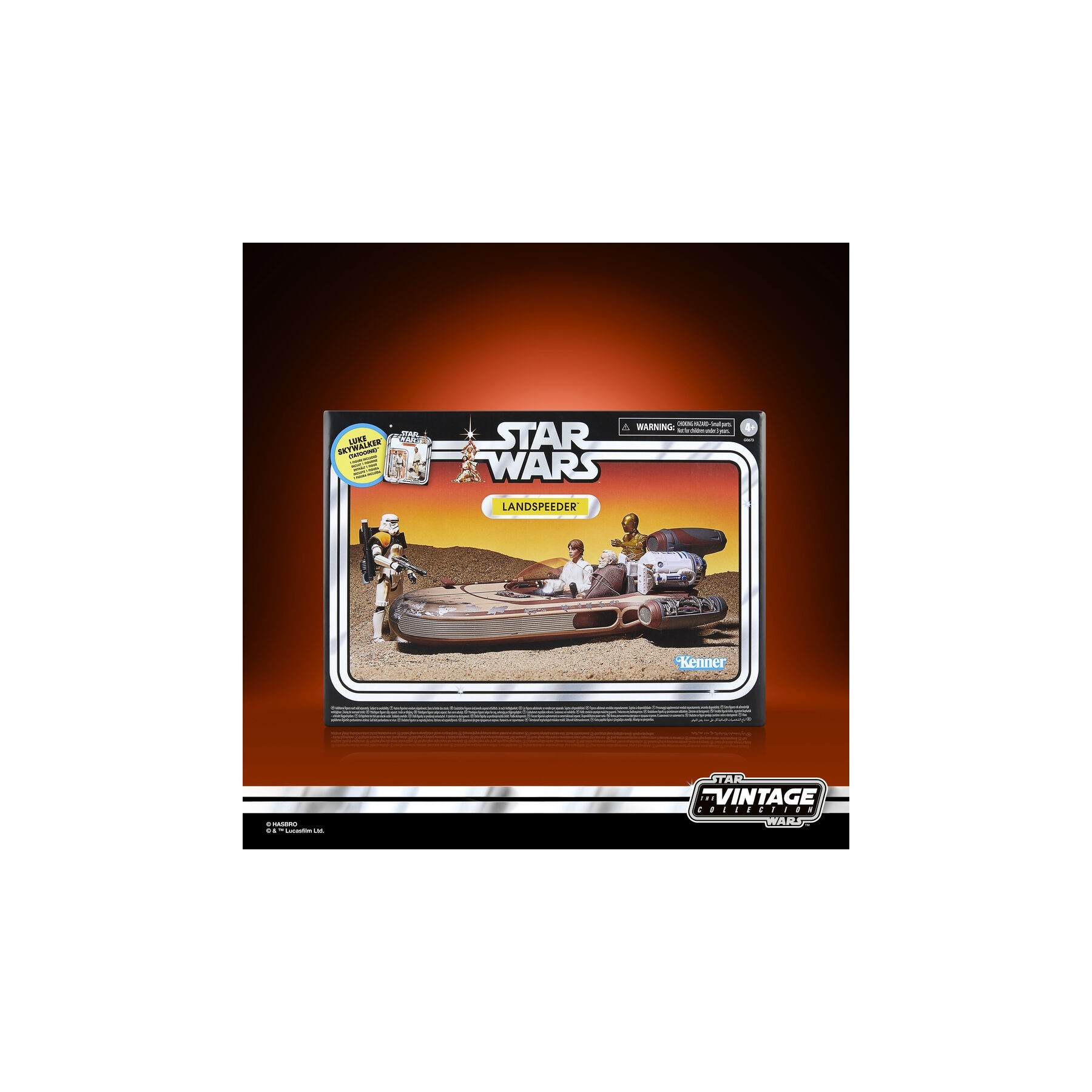 Figura Luke Skywalker + Landspeeder Star Wars