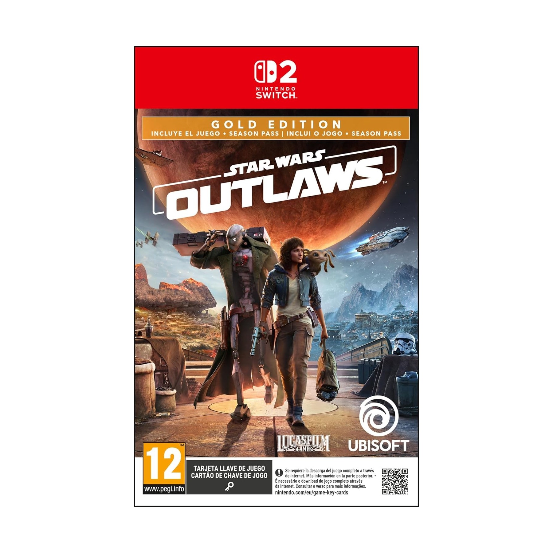 Star Wars Outlaws Gold Edition Switch2
