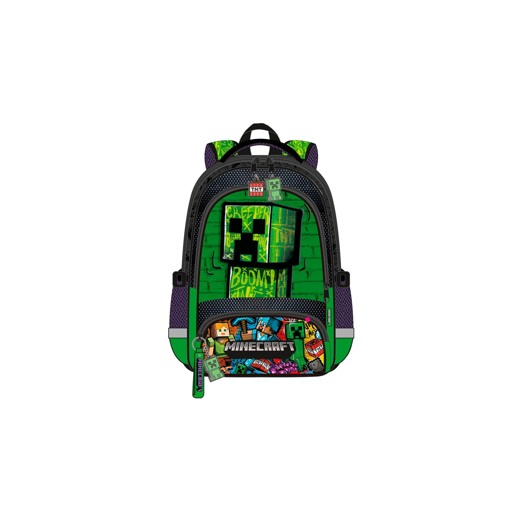 Mochila Minecraft 42Cm