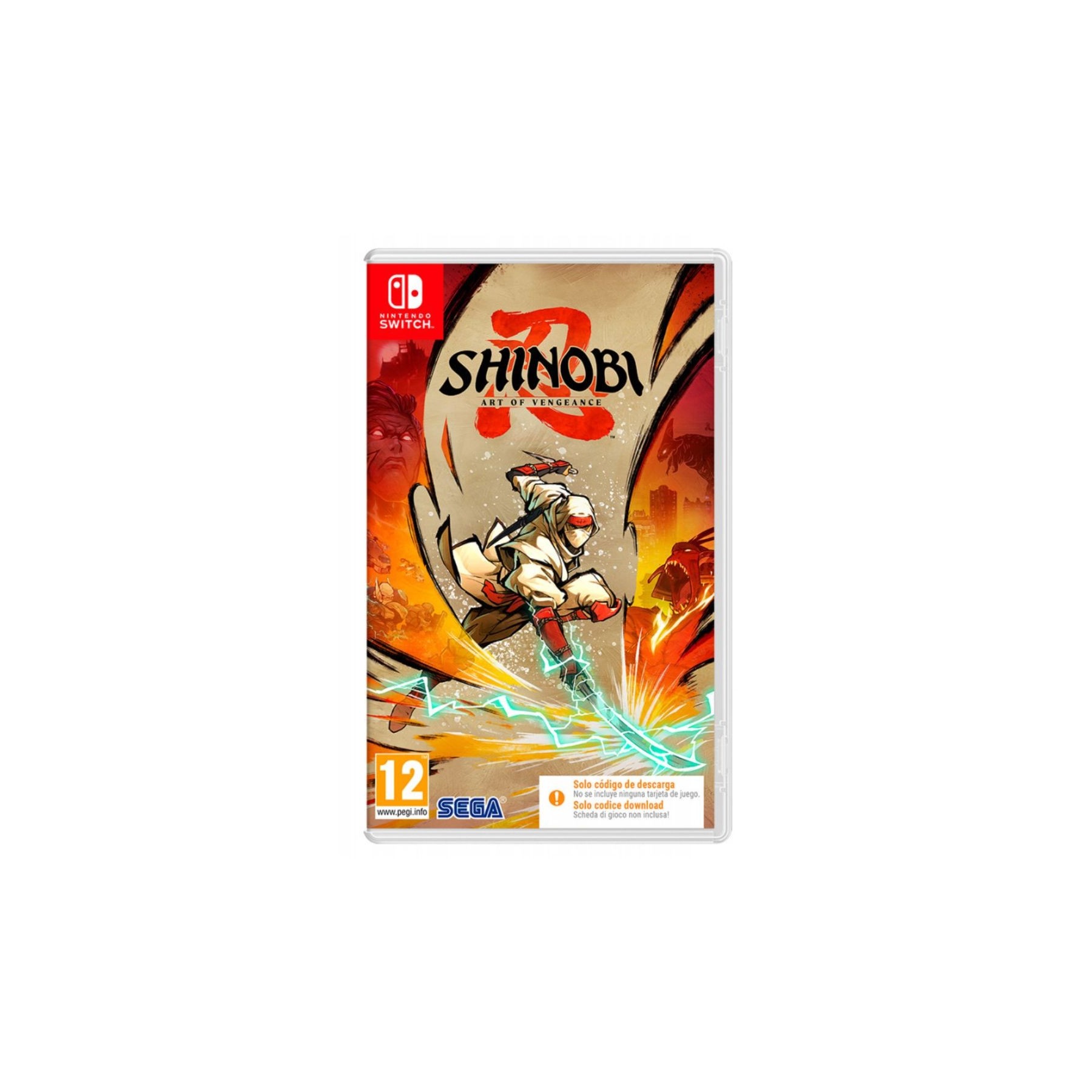 Shinobi Art Of Vengeance Cib  Switch