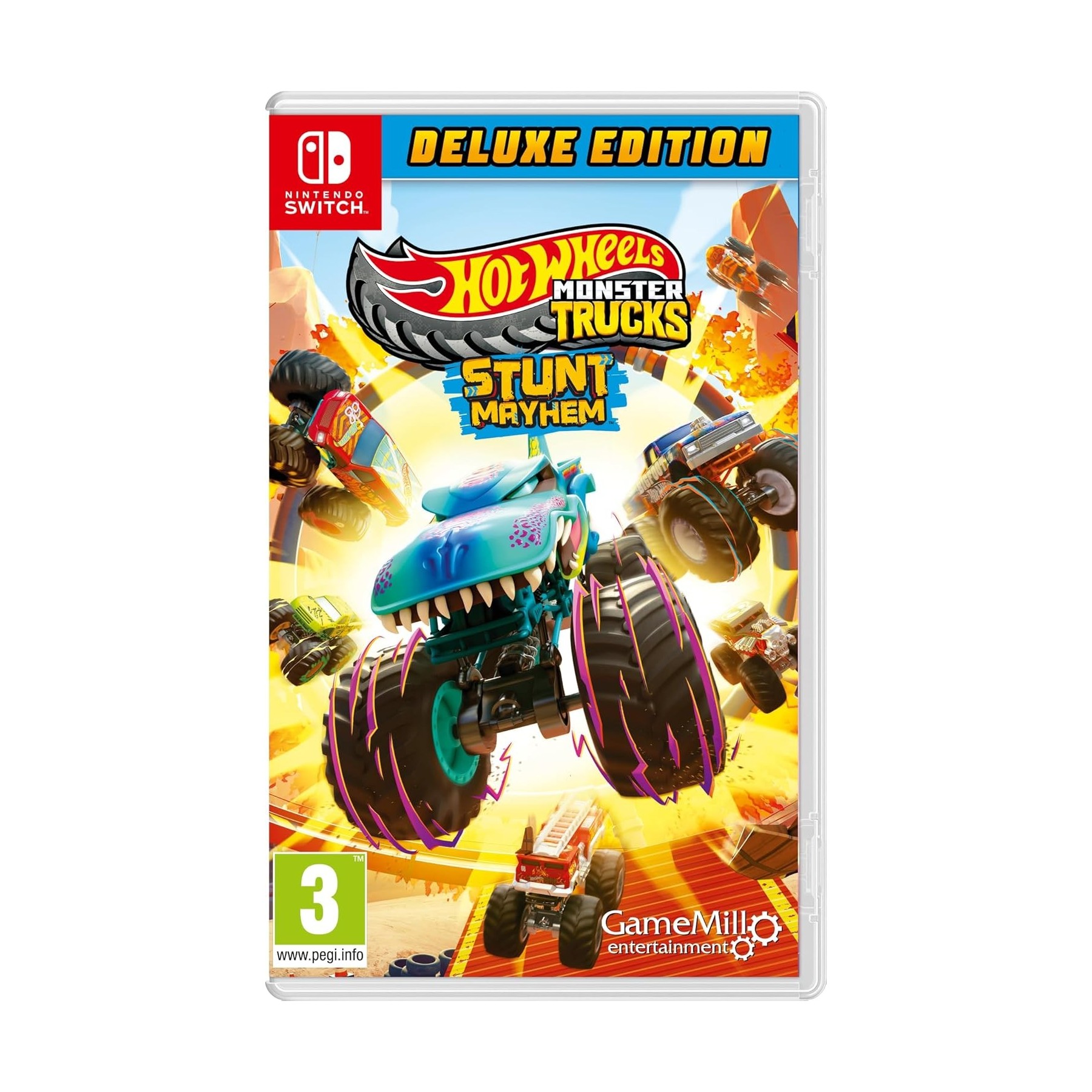 Hot Wheels Monster Trucks: Stunt Mayhem Deluxe Edition Swit