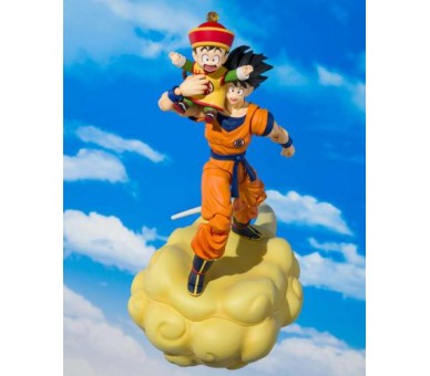 AF Dragon Ball SHF: Son Goku & Son Gohan w/Kintoun 14cm