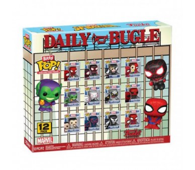 Funko Bitty POP! (12pz) Marvel: Spider-Man Daily Bugle