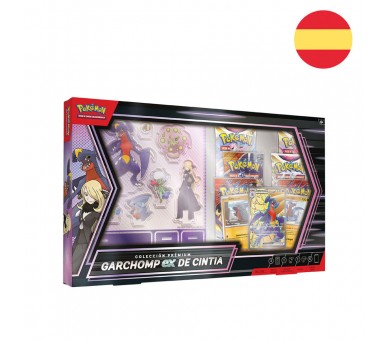 Blister cartas Garchomp ex Cynthia Pokemon español