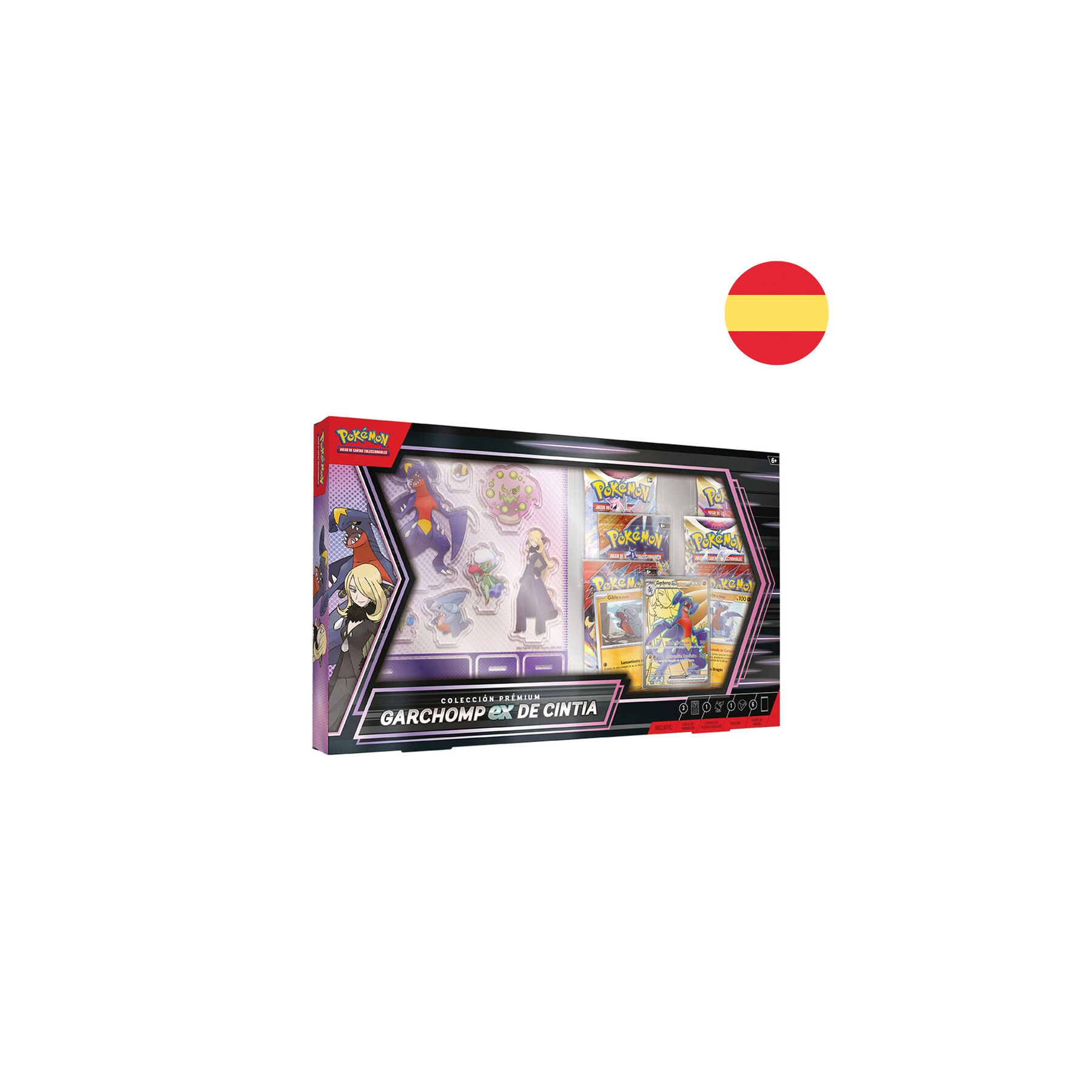 Blister cartas Garchomp ex Cynthia Pokemon español