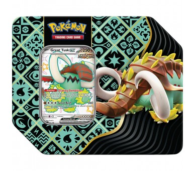 Lata juego cartas coleccionables Pokemon surtido español