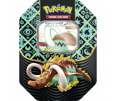 Lata juego cartas coleccionables Pokemon surtido español