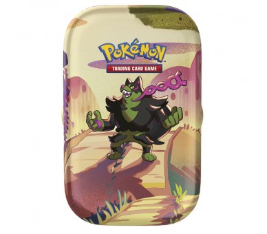 Mini lata juego cartas coleccionables SV6 Pokemon español surtido